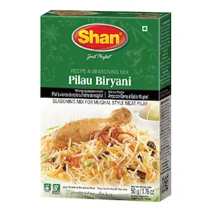 Shan Pulao Biryani Mix 50g – Aromatic Rice Masala