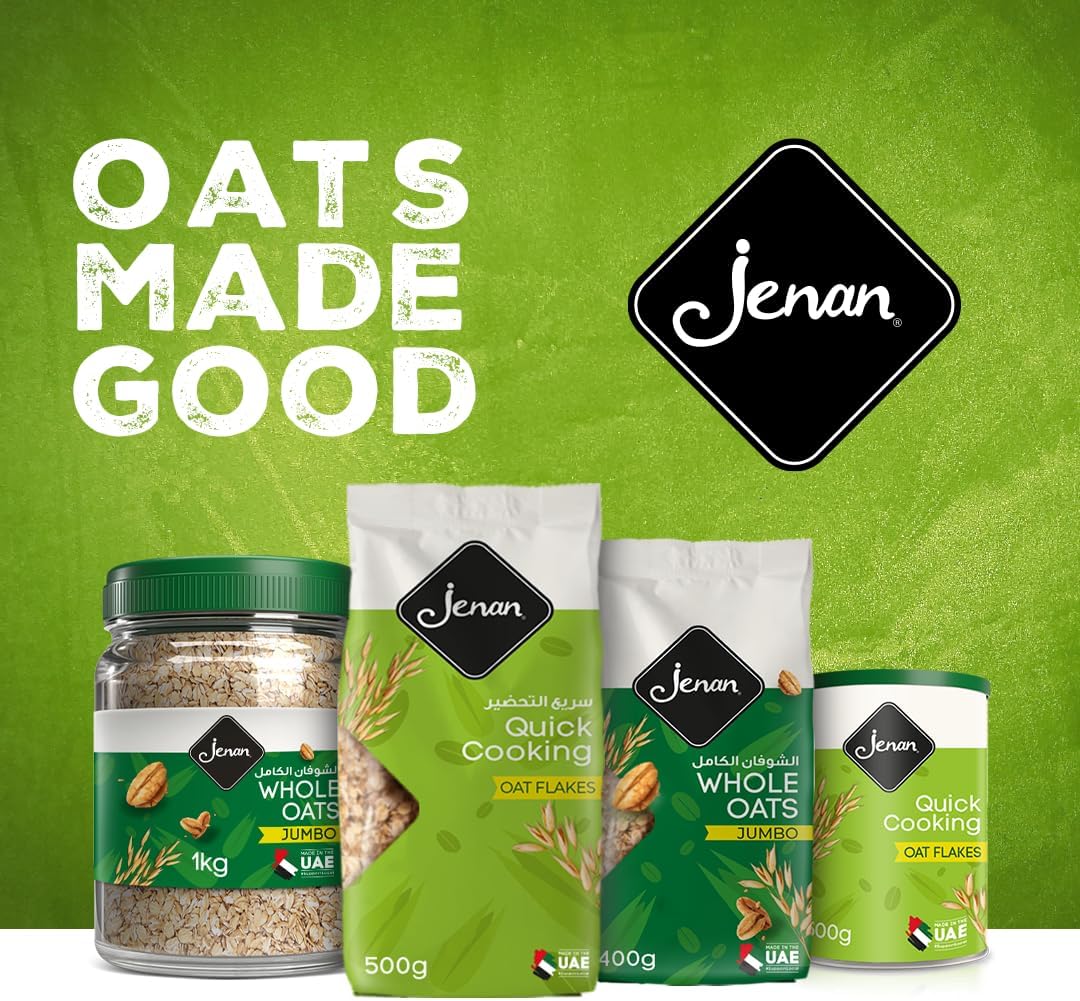 Jenan Oats 500g | Best Price 1.99 AED | Healthy Breakfast Oats Dubai UAE