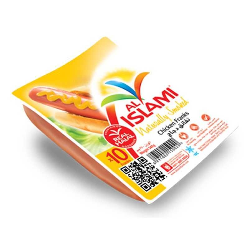 Al Islami Chicken Franks Sausages 3x340g
