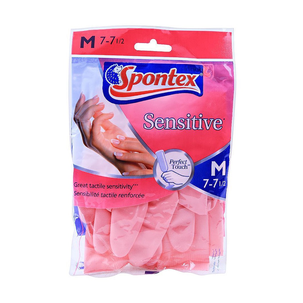 SPONTEX Sensitive Medium Gloves Piece 1 GR
