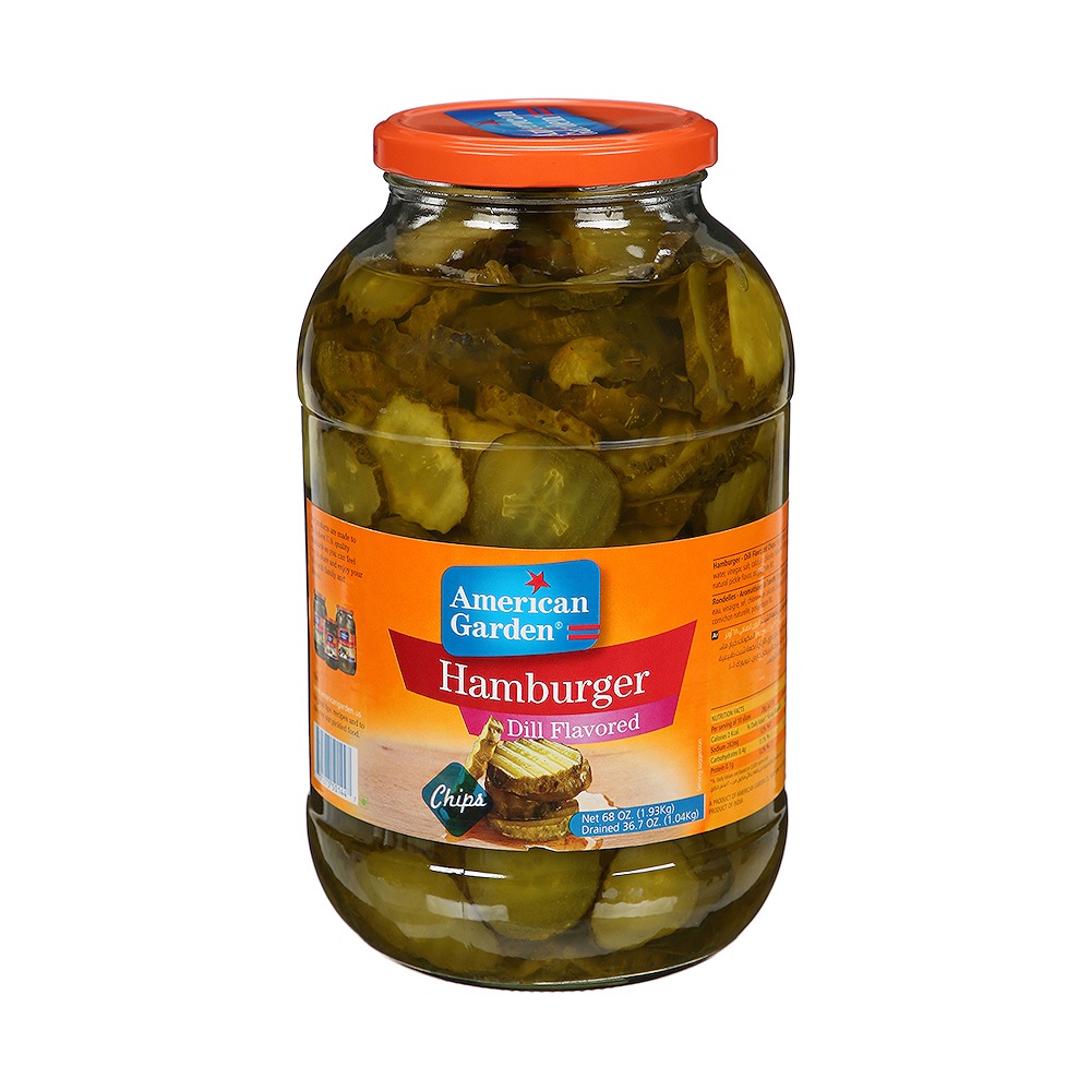 Hamburger Dill Chips 68OZ Piece