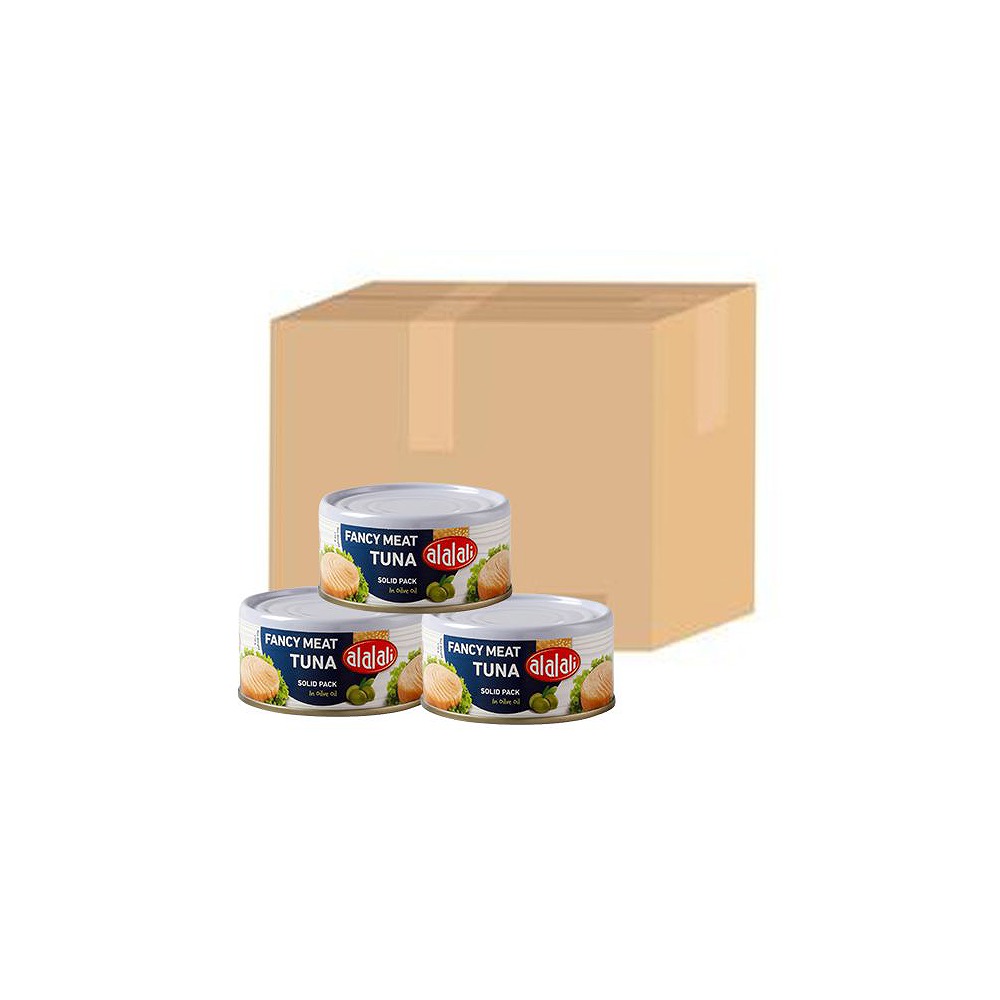 Al Alali Fancy White Tuna in Water 48x170g Carton - Premium Chunk Light Tuna Bulk Pack for Wholesale Distribution & Food Service Supply