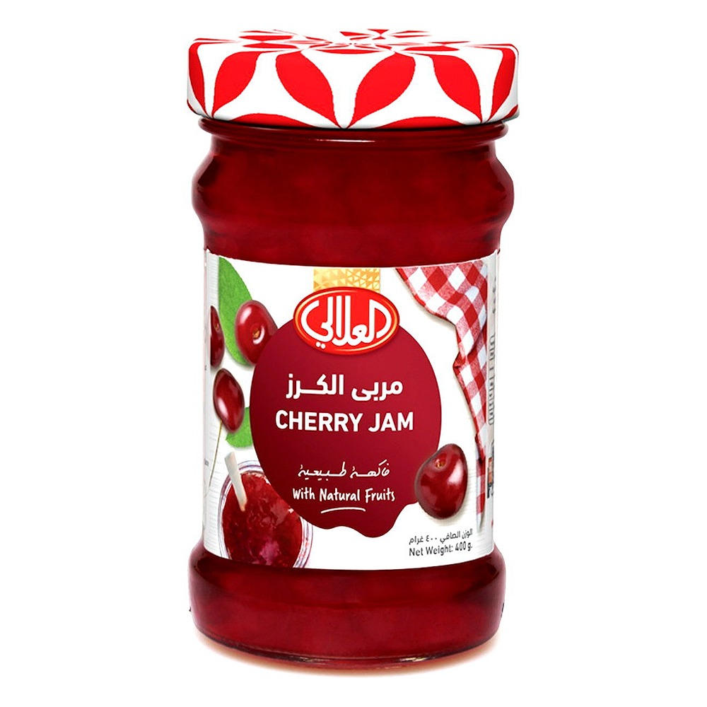 Al Alali Cherry Jam 400GM Pack of 3