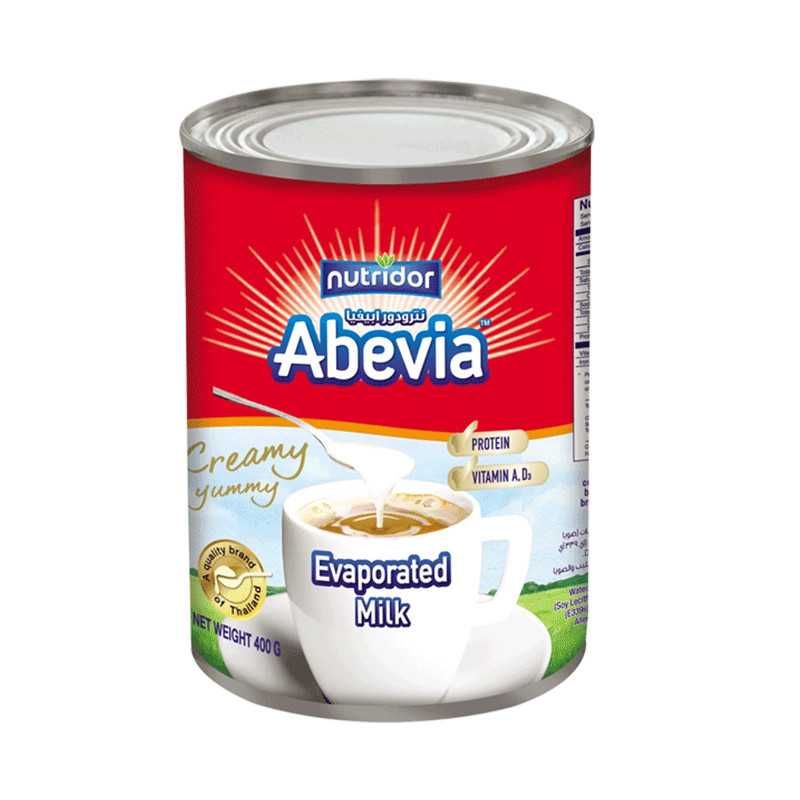 Abevia Evaporated Milk 400gm - Premium Quality & Great Value