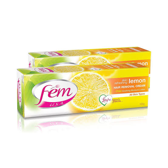 FEM Hair Remover Lemon 120g Outer