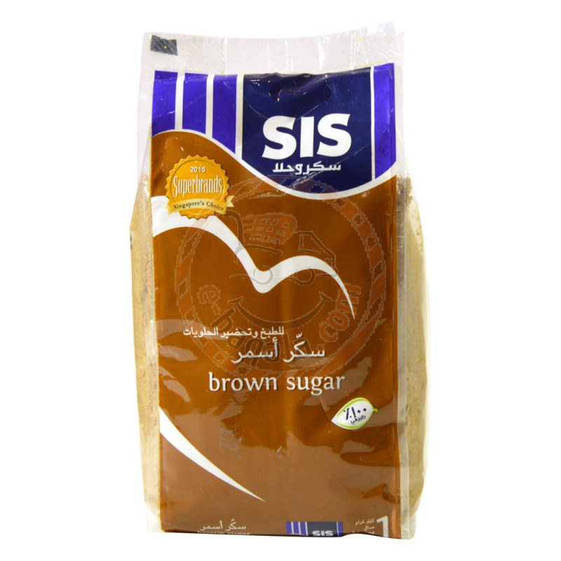 SIS Light Brown Sugar Fine 1 KG 24-Pack Carton