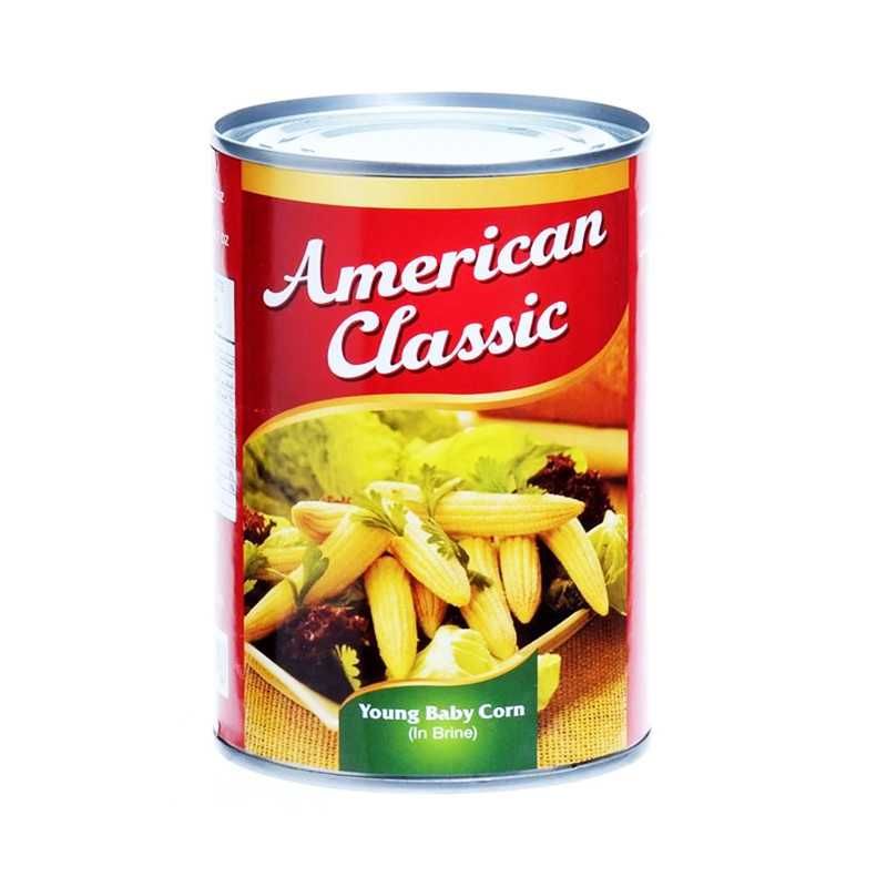 American Classic Baby Corn 400g – Ready to Cook