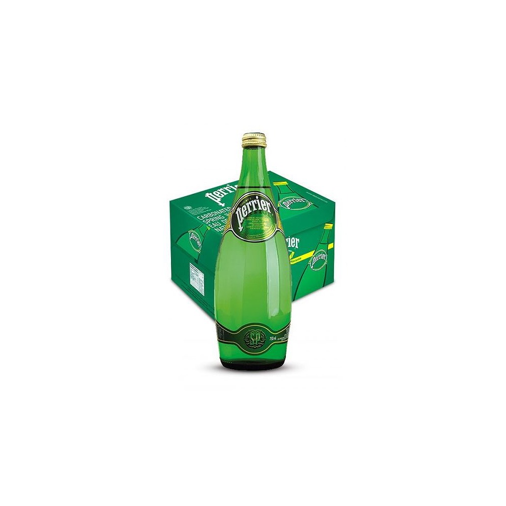 Perrier Carbonated Mineral Water 750ml – Pack of 12