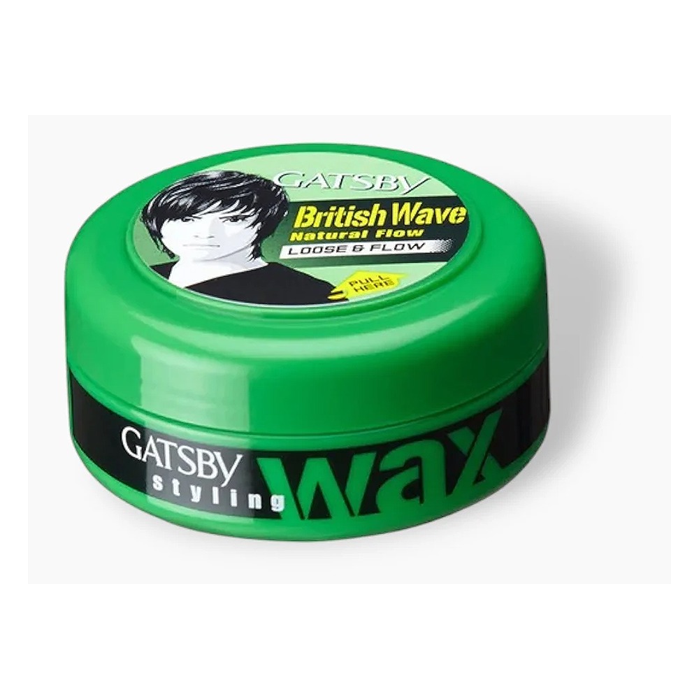 GATSBY Styling Wax Loose & Flow Green 75g Piece