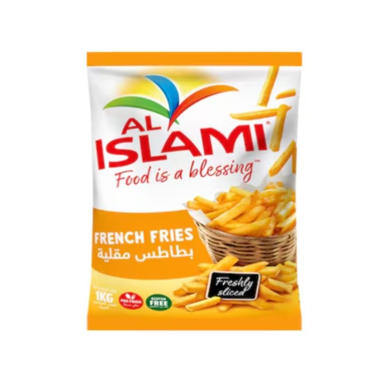 AL ISLAMI French Fries 1KG Carton Pack of 10