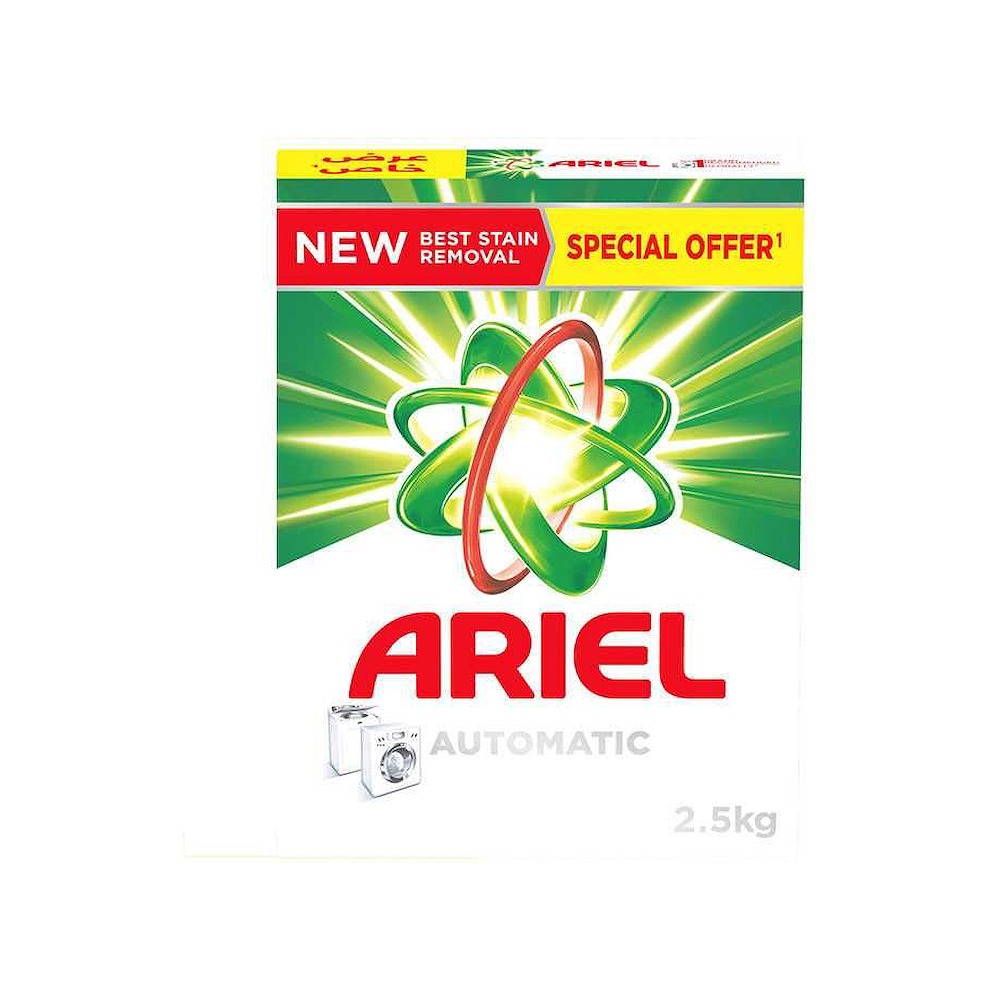 Ariel Automatic Detergent Powder ( GREEN ) 4x2.5 kg