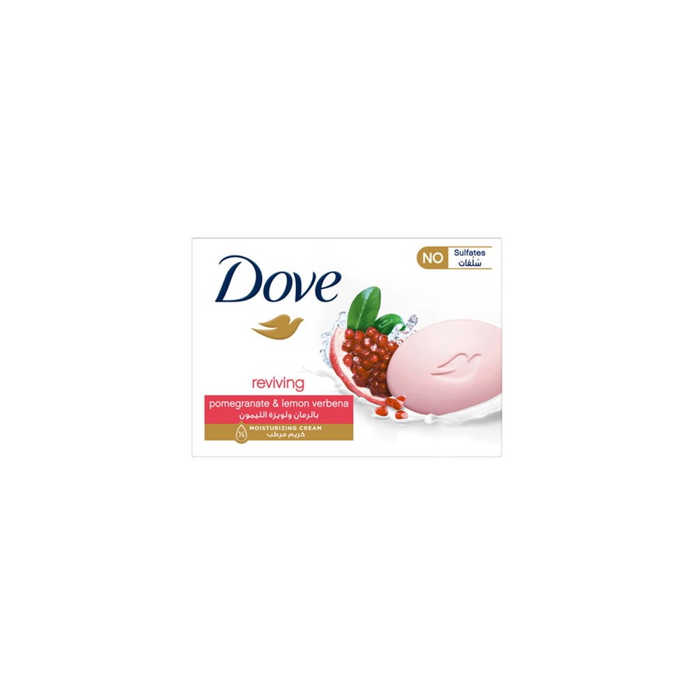Dove Reviving Beauty Bath Soap 125g - Moisturizing Skin Care Bar Soap for Soft & Healthy Skin